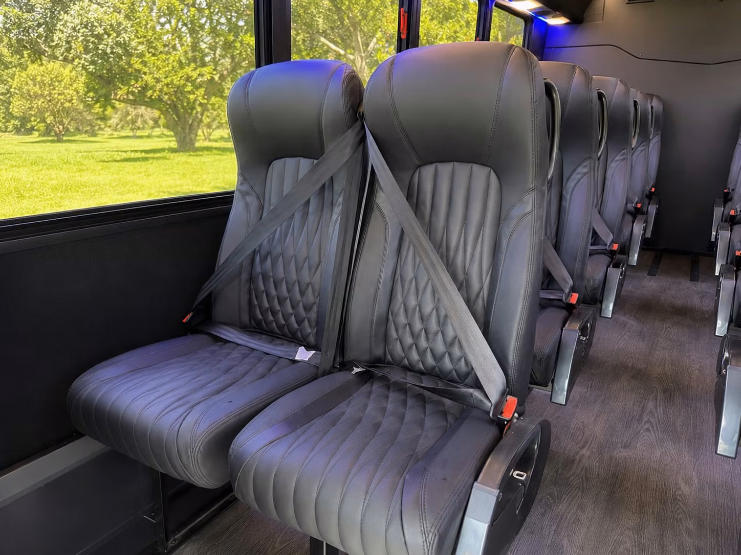 20 passenger minibus inside