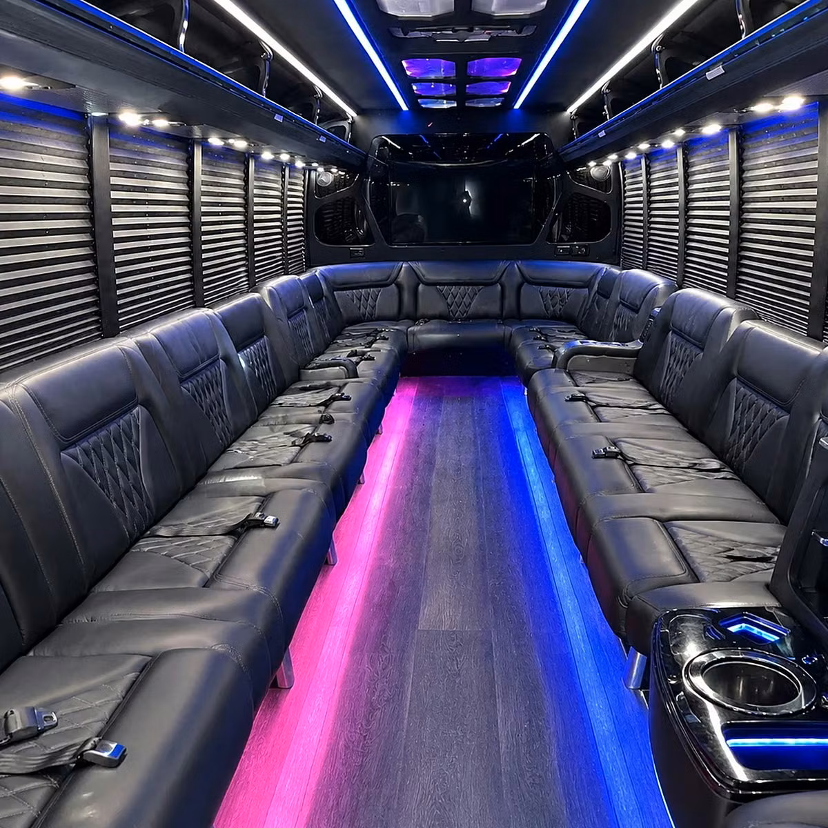 party bus interior