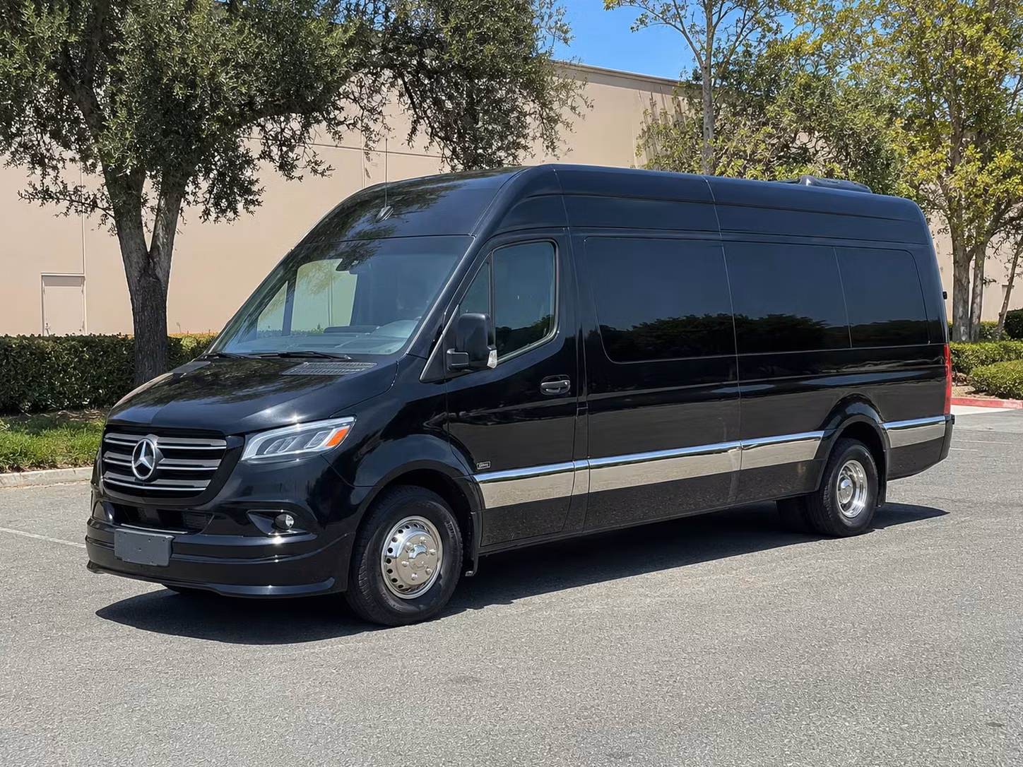 sprinter van with driver
